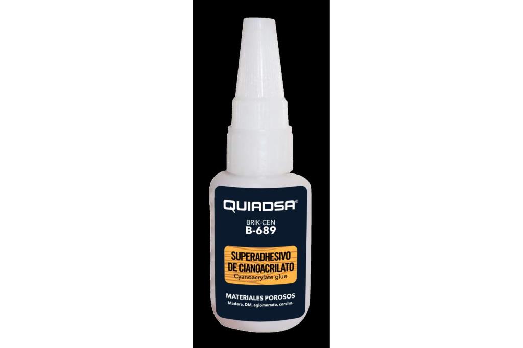 BRIK-CEN B-689  QUIADSA ADHESIVO DE CIANOACRILATO TIPO GEL.